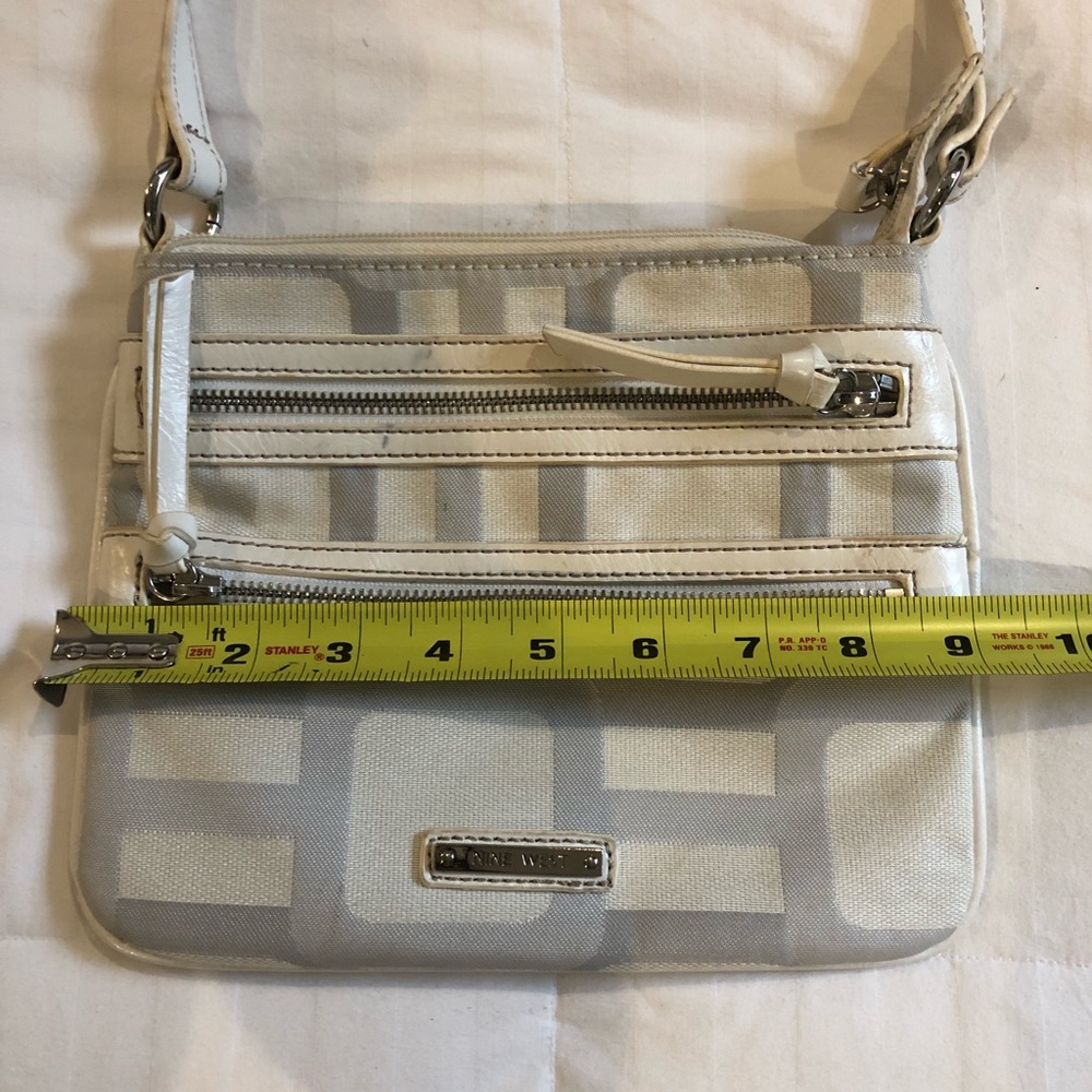 Nine West white crossbody